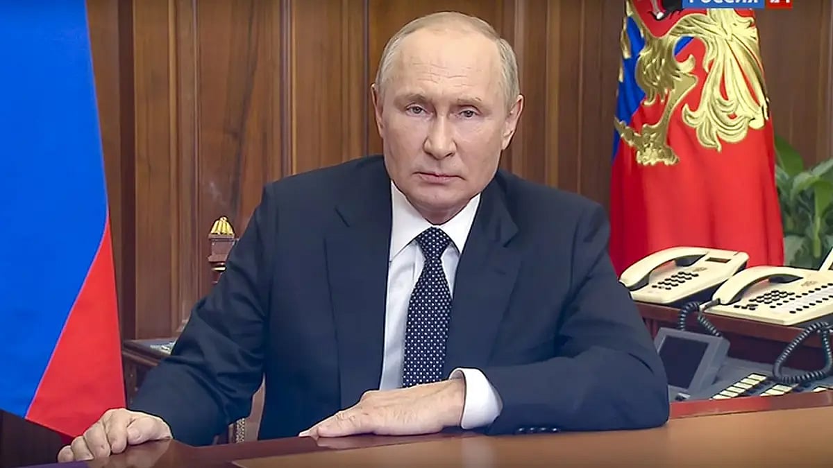 Russian President Vladimir Putin