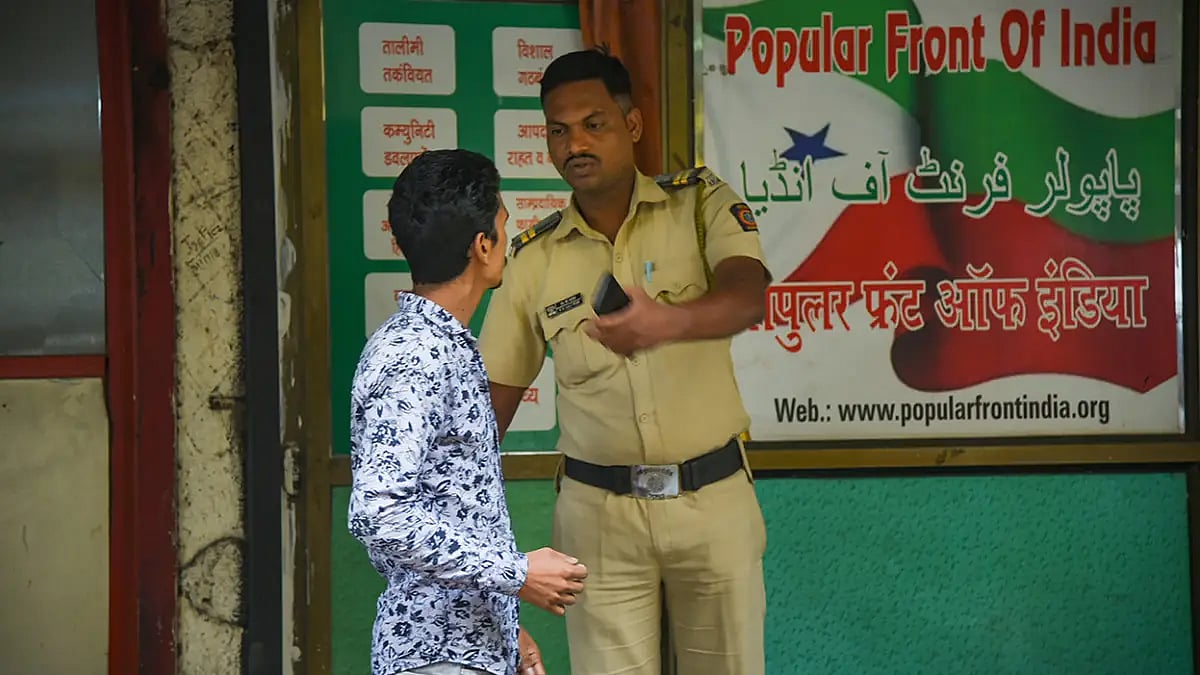 Maha: Board Of PFI's Navi Mumbai Office Removed Amid Security; Offices In Thane District Shut