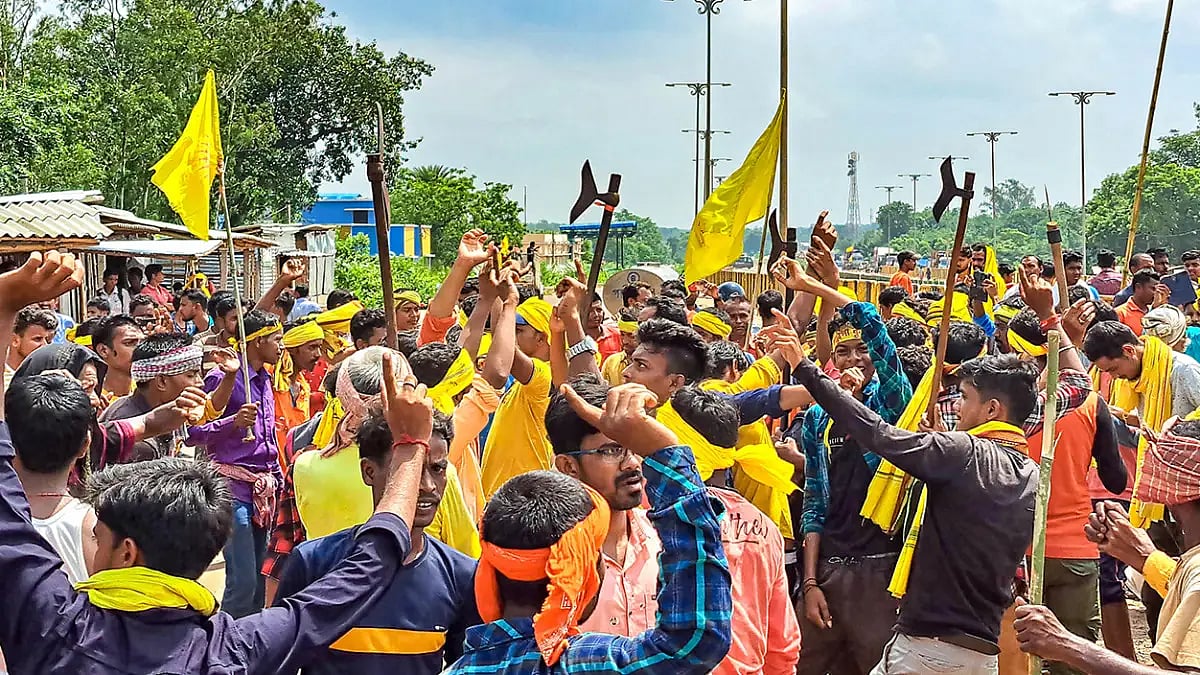 Kurmi community protest in WB