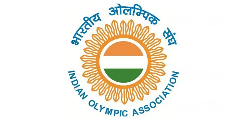 File photo of the Indian Olympic Association logo. - | Photo: File