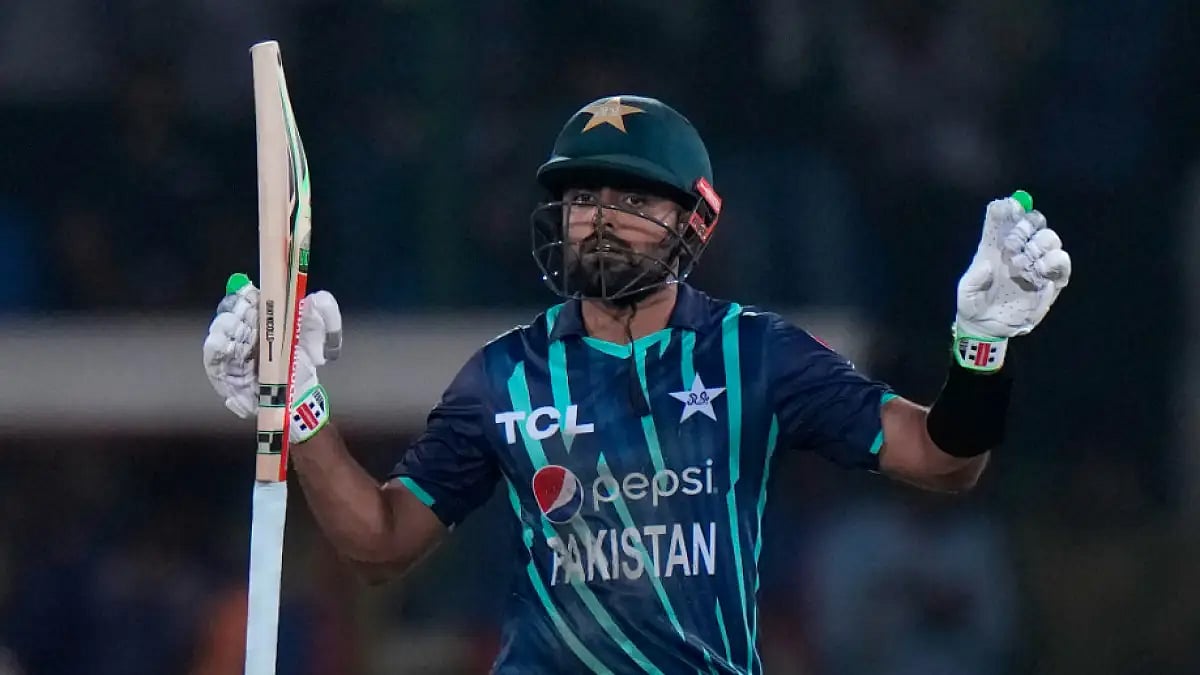 Babar Azam (in pic) will represent the Colombo Strikers in the LPL 2023.