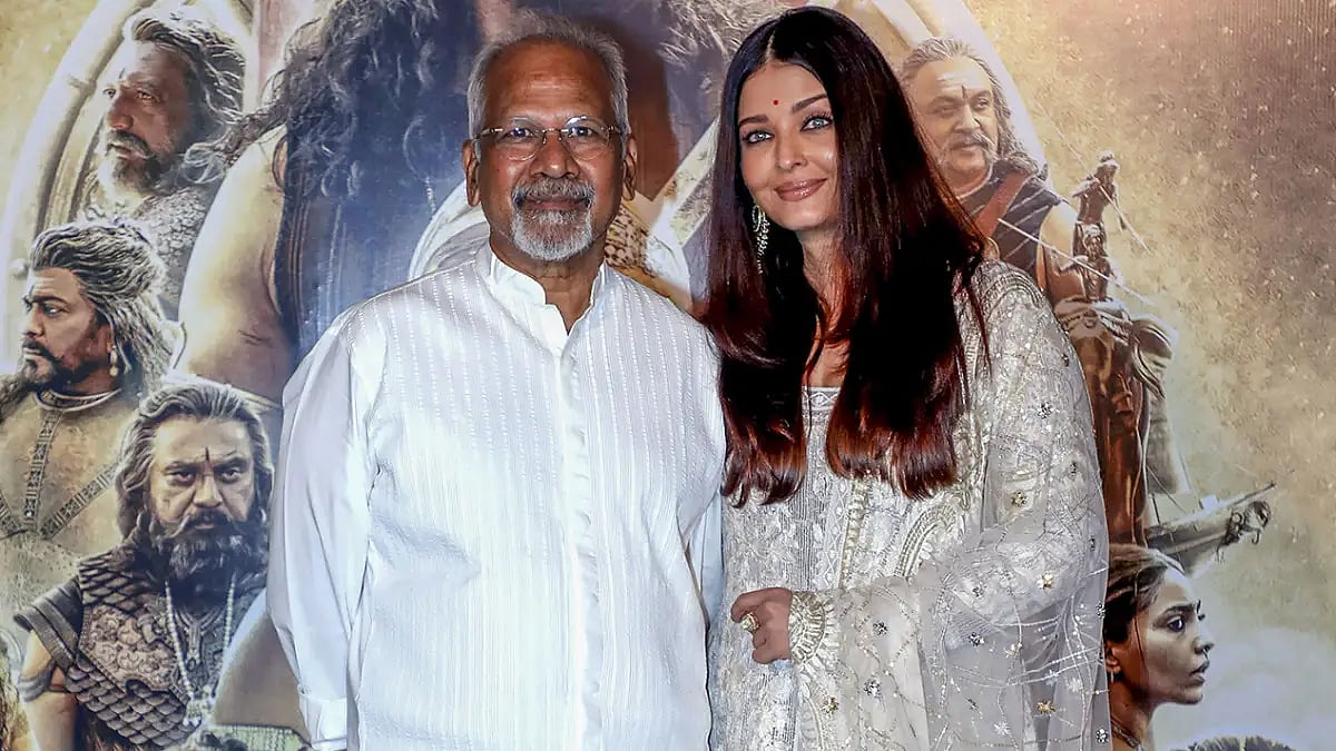 Aishwarya Rai with Mani Ratnam 
