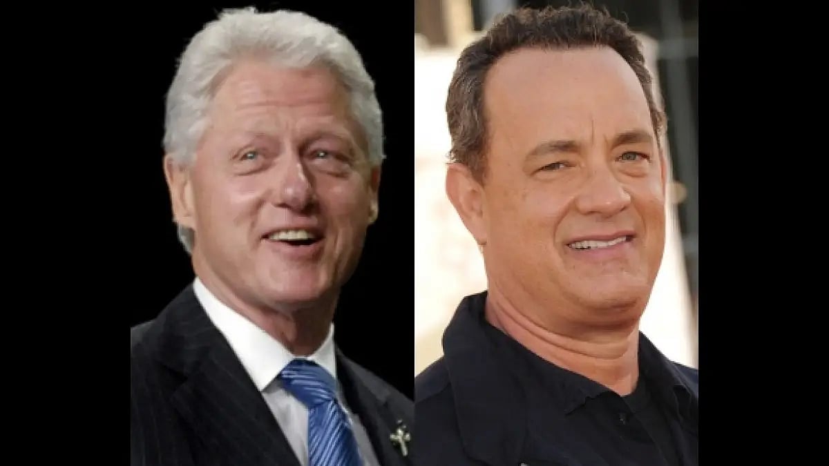 Tom Hanks, Bill Clinton