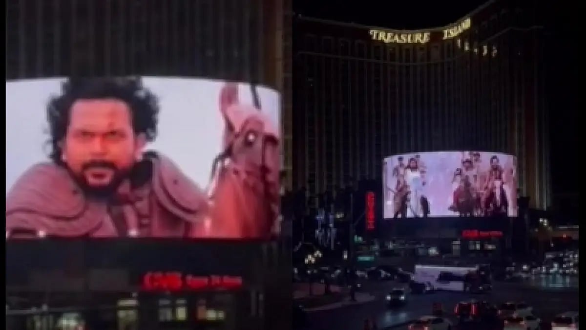 The Cholas Are In Las Vegas: 'Ponniyin Selvan' Promo Lights Up 'The Strip'