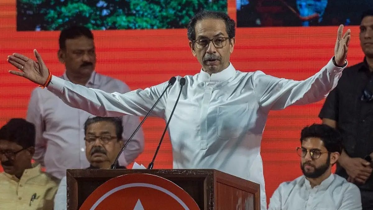 Former Maharashtra Chief Minister Uddhav Thackeray 