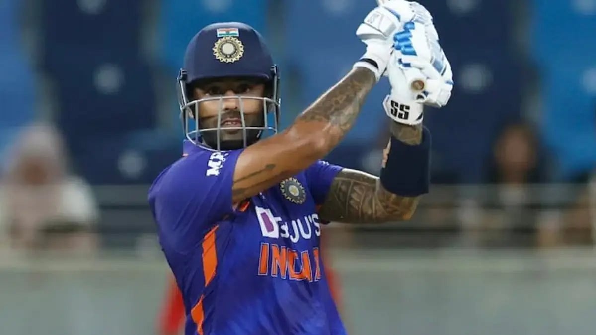 Suryakumar's (in pic) terrific form sees him rise to second in the ICC T20I rankings.