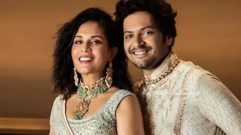 Richa Chadha Gets A Tattoo Of Husband Ali Fazals Name