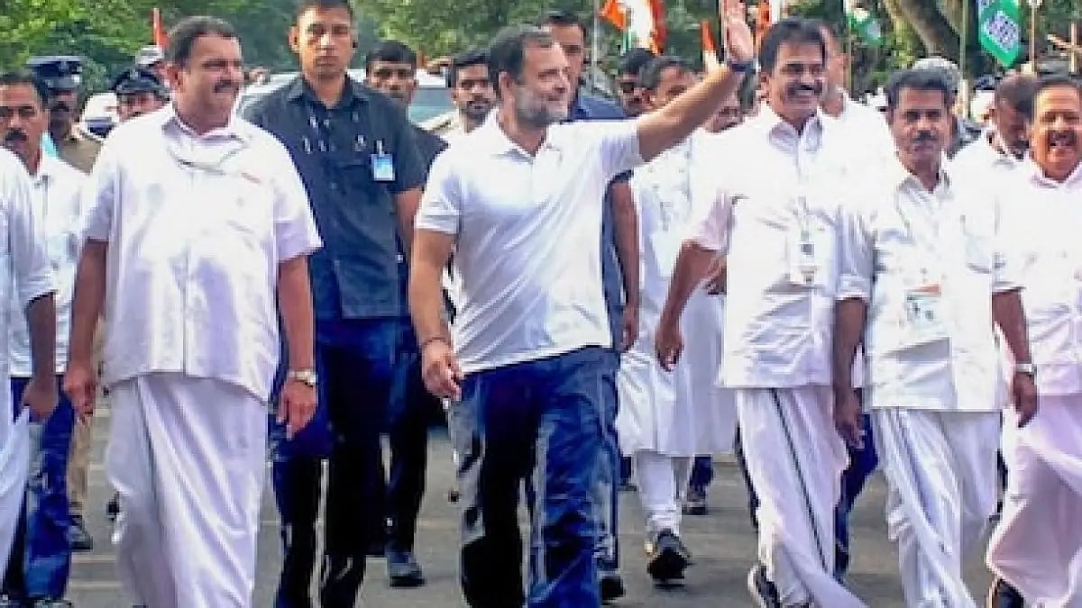 Congress leader Rahul Gandhi at Bharat Jodo Yatra