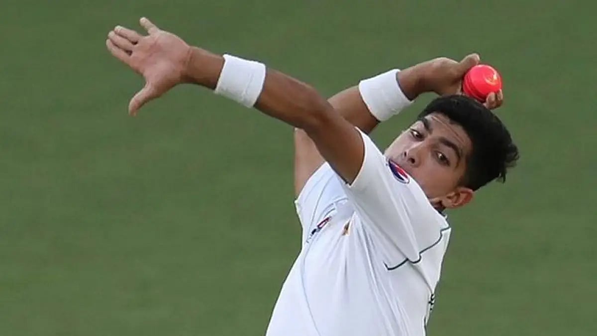 Naseem Shah was admitted to hospital late Tuesday night in Lahore with a chest infection and fever.