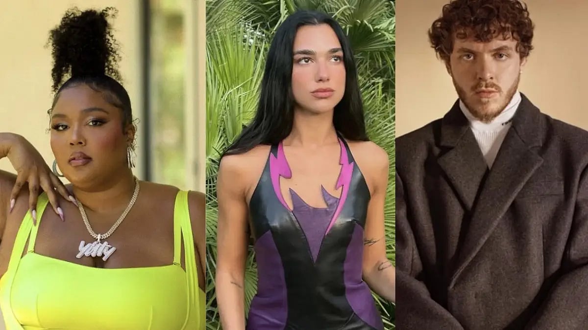 Lizzo, Dua Lipa, Jack Harlow