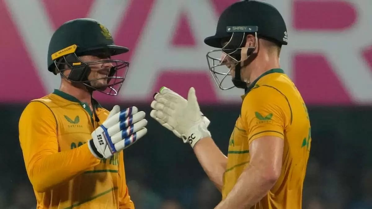 Miller and QDK put up a formidable partnership but it wasnt enough as India won by 16 runs.