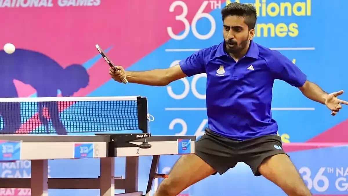 India's table tennis star G Sathiyan is ranked 37th in the world. 