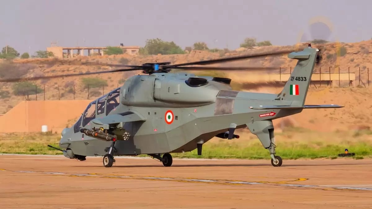 Indian Air Force Inducts First Home Made LCH 