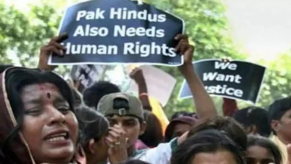 Protest by Hindus in Pakistan