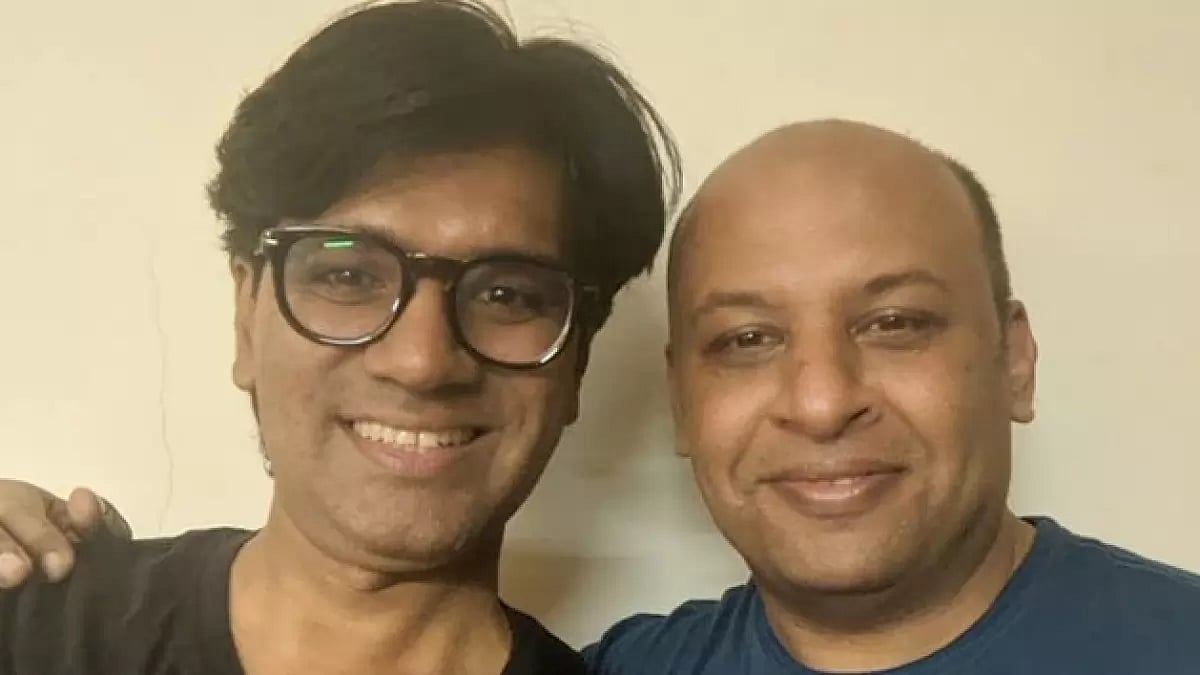 AltNews co-founder Pratik Sinha (right) And Mohammed Zubair (left)