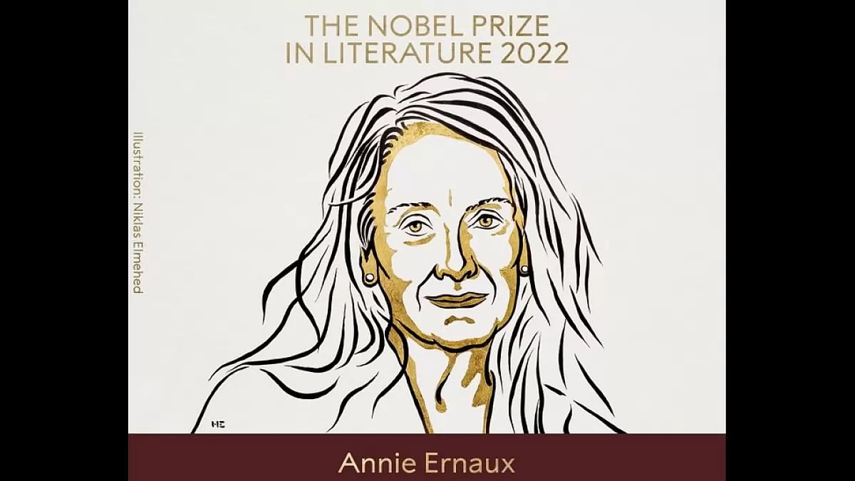 Nobel Prize for Literature 2022 was awarded to Annie Ernaux.