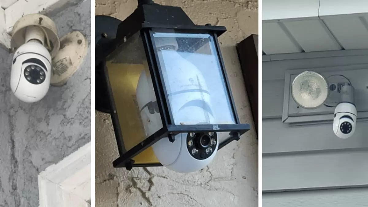 Keilini Light Bulb Security Camera 
