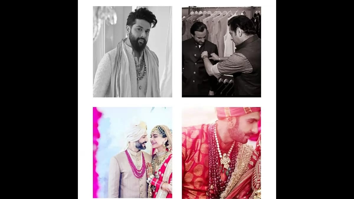 Bollywood grooms and the celebrity designers 