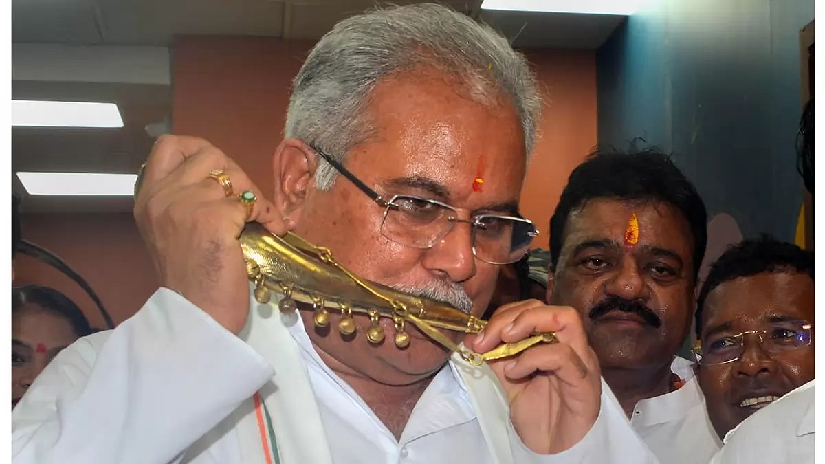 Bhupesh Baghel in Bastar