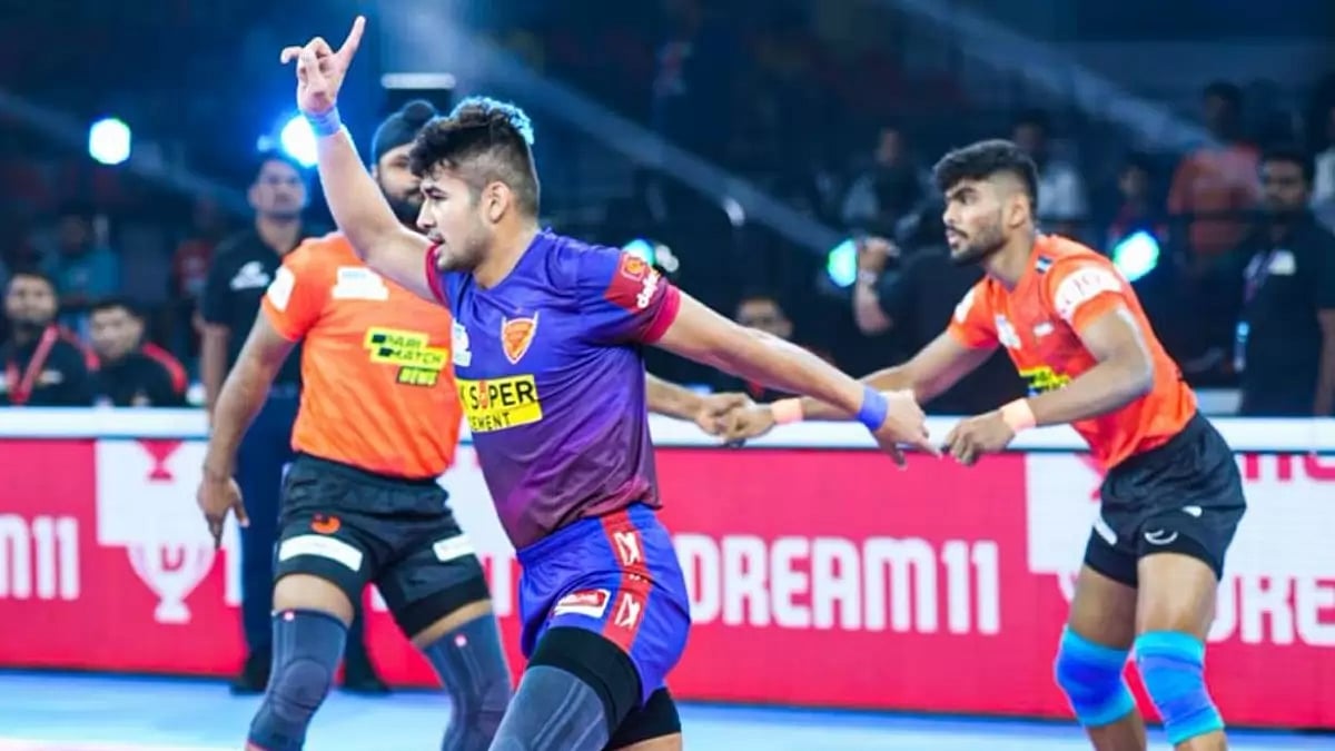 Skipper Naveen Kumar racked up 13 points as he led his side to a much-deserved victory.