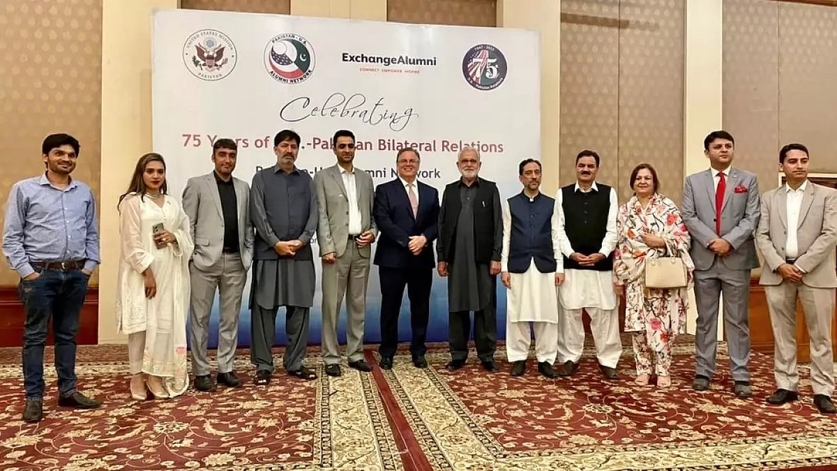 US envoy to Pakistan is touring Pakistan Occupied Jammu and Kashmir while using 'Azad Kashmir'