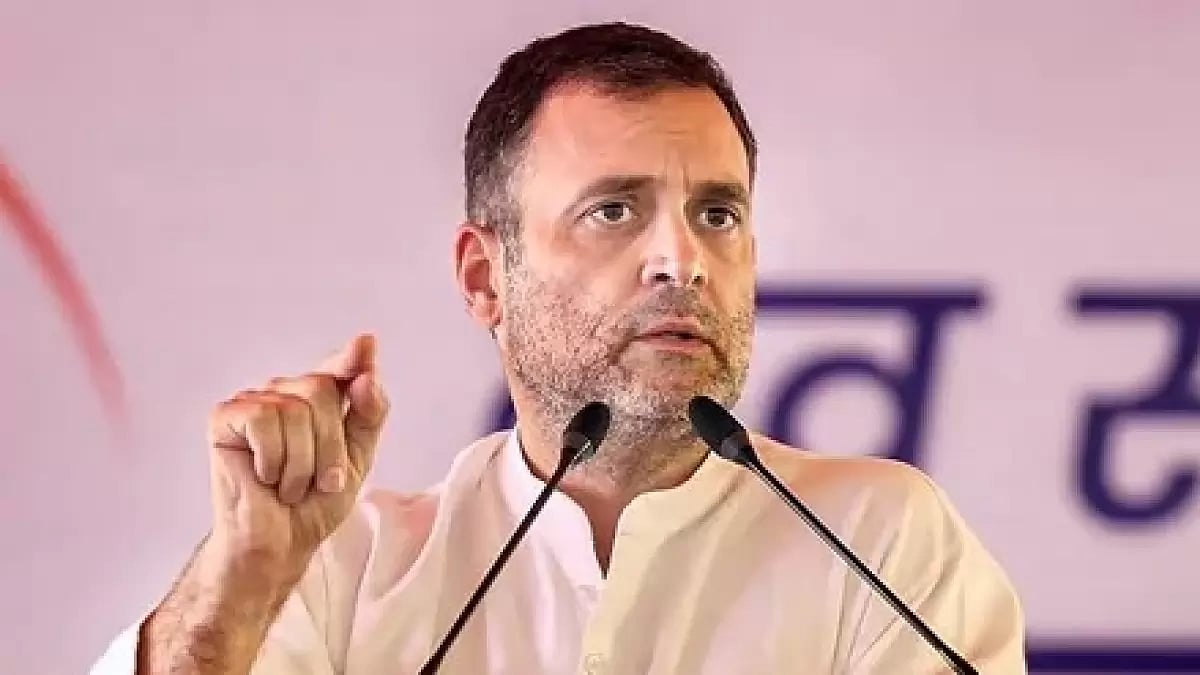Congress leader Rahul Gandhi