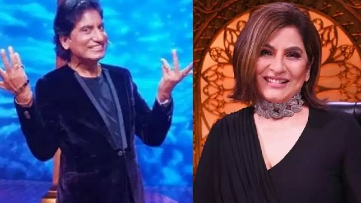 Late Raju Srivastav and Archana Puran Singh 