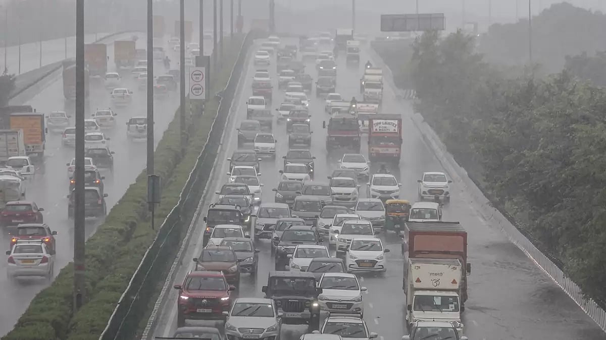 Rain in Gurugram