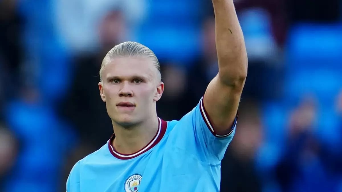 Haaland has now scored 51 goals in all competitions in a remarkable first year at City.