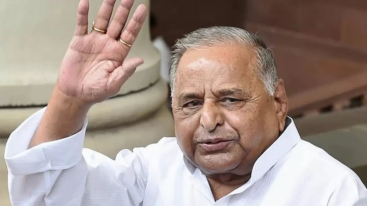 SP Leader Mulayam Singh Yadav