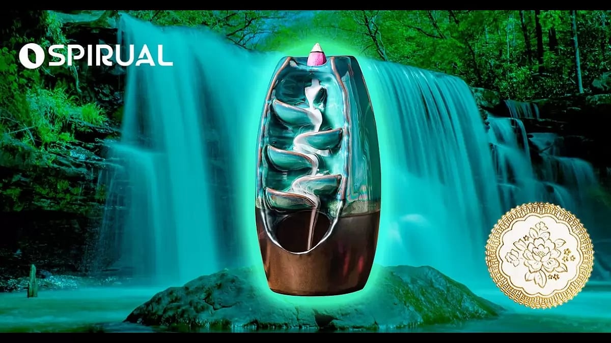 Spirual Incense Waterfall Cone 