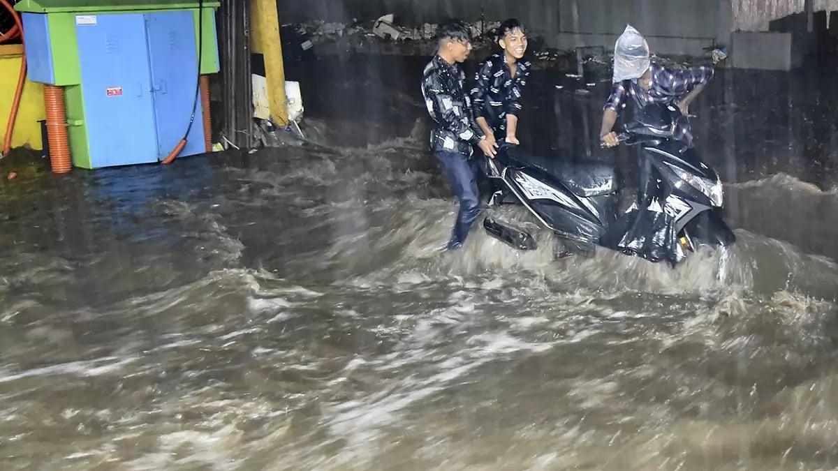 Weather: Rains in Hubballi