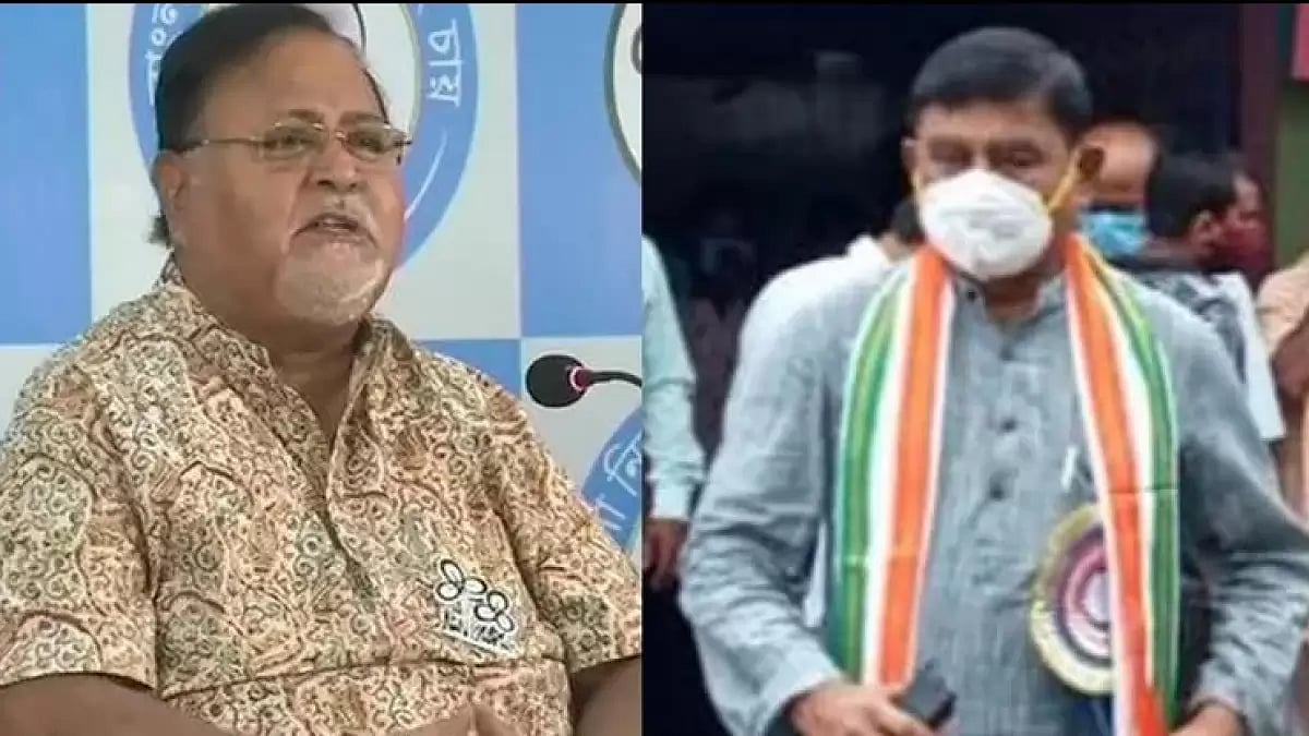 Partha Chatterjee (Left) and Manik Bhattacharya (Right)