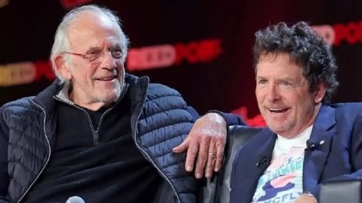 Michael J. Fox and Christopher Lloyd's Reunion