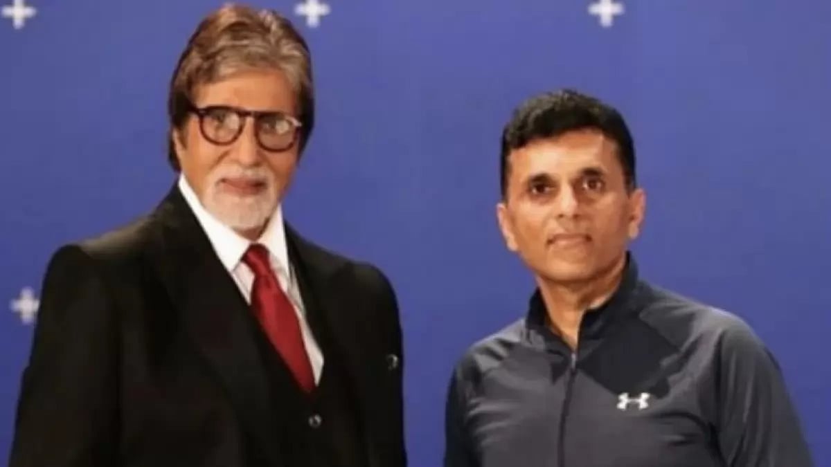 Amitabh Bachchan and Anand Pandit