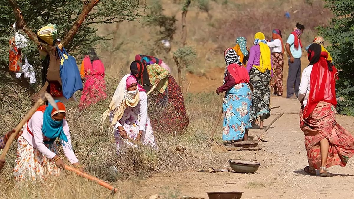 MGNREGA work site