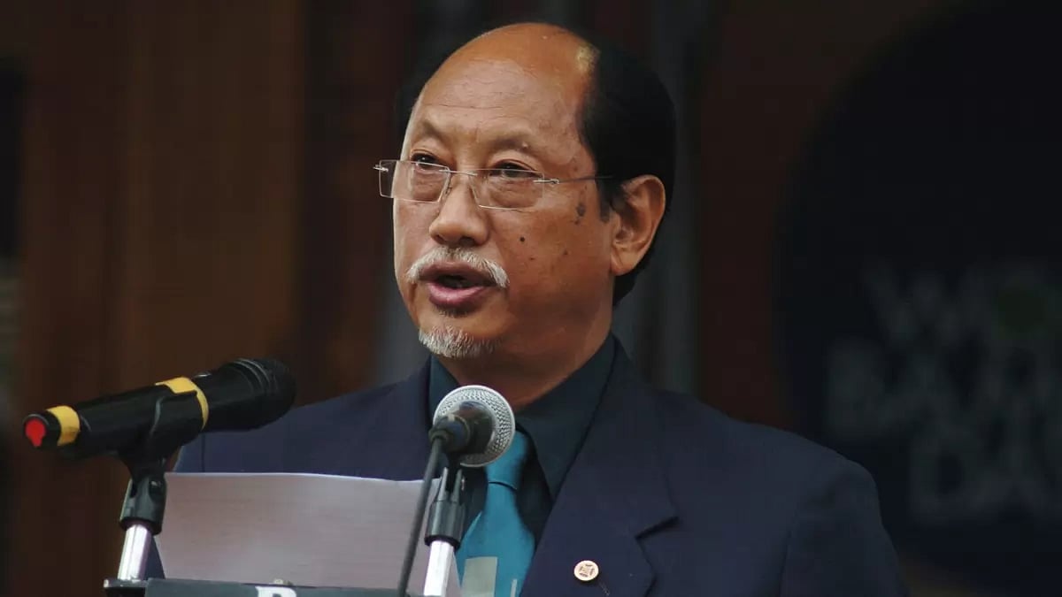 File photo : Nagaland CM Neiphiu Rio