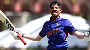 Riding on Yash Dhull's knock, Delhi chased down Puducherry's target with four balls to spare.