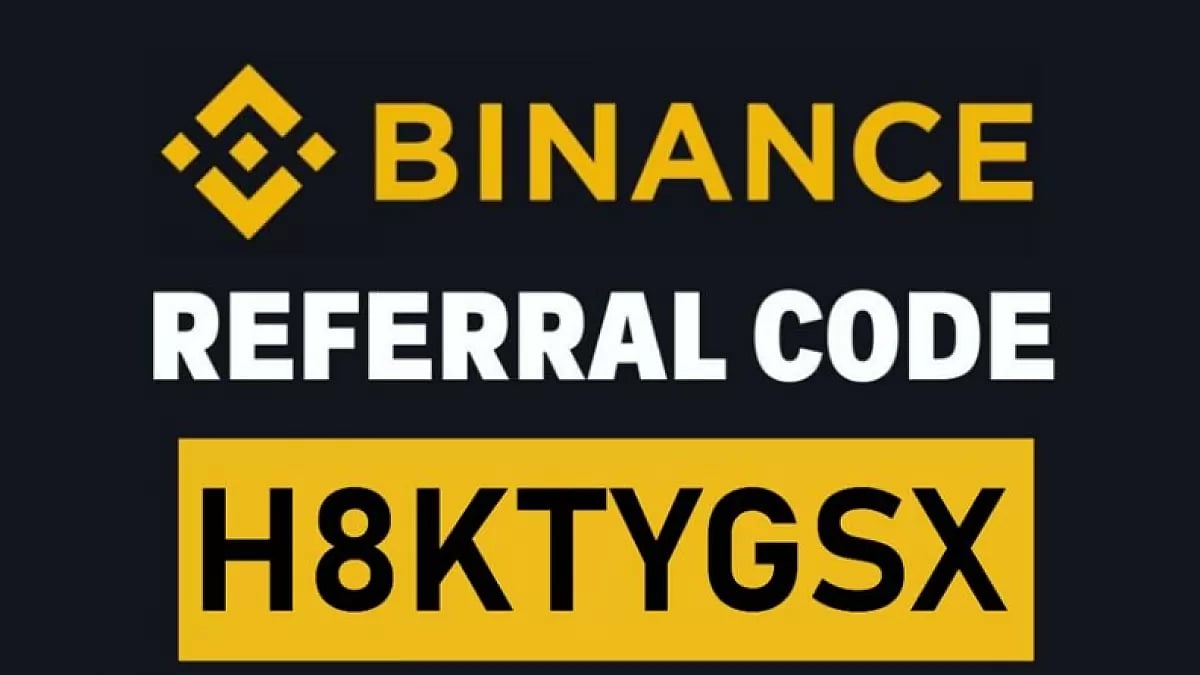Binance Referral Code: H8KTYGSX 