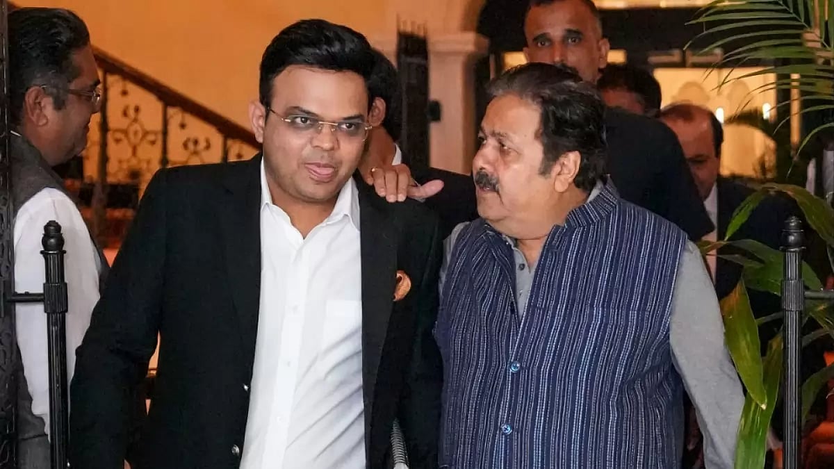 File : Rajiv Shukla backs ICC over their remarks on Pakistan's stance to boycott India match in Colombo on February 15, 2026.