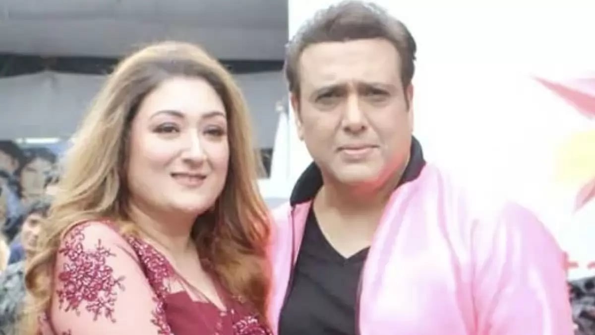 Govinda With His Wife Sunita Ahuja