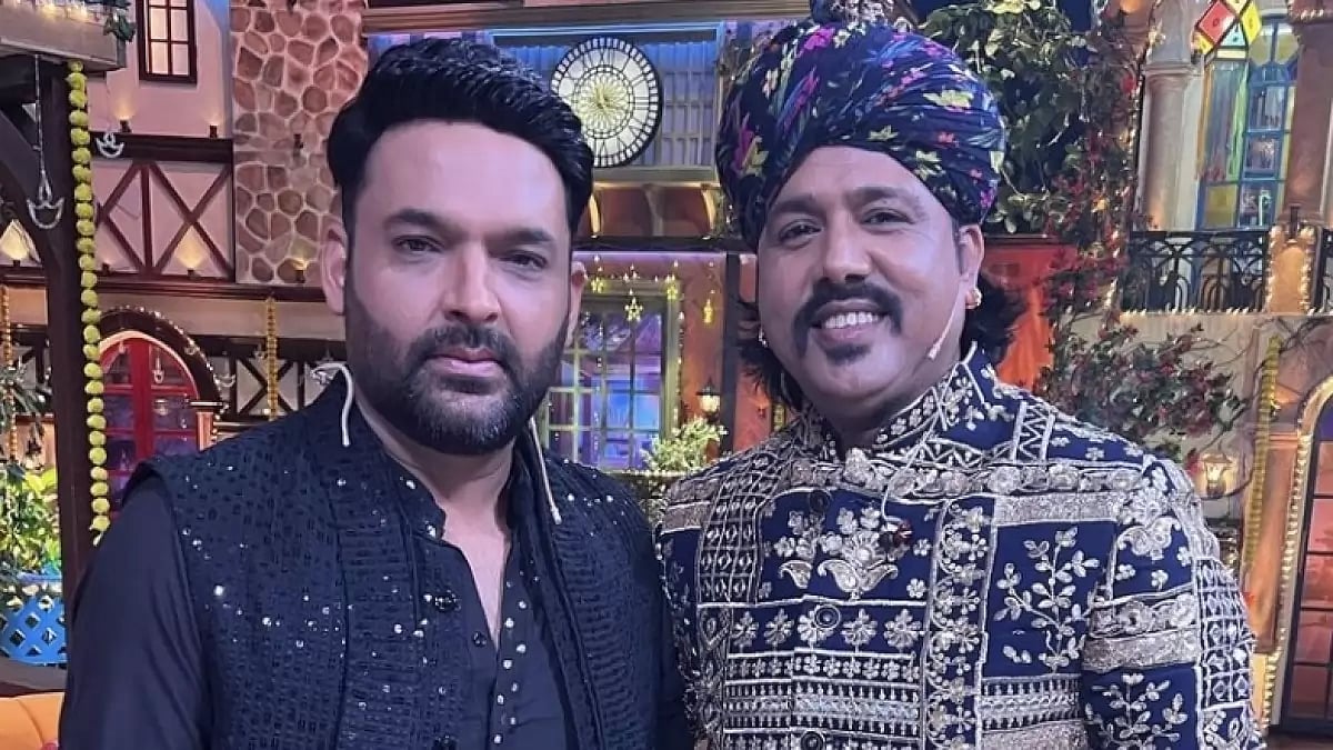 Kapil Sharma and Mame Khan