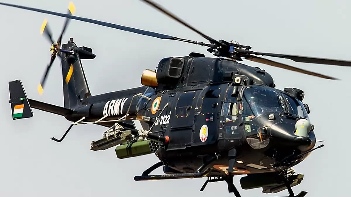 HAL Rudra Helicopter of Indian Army