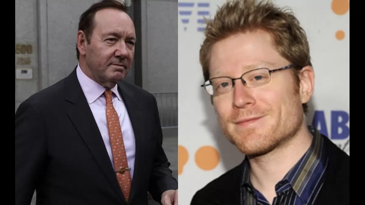 Kevin Spacey and Anthony Rapp