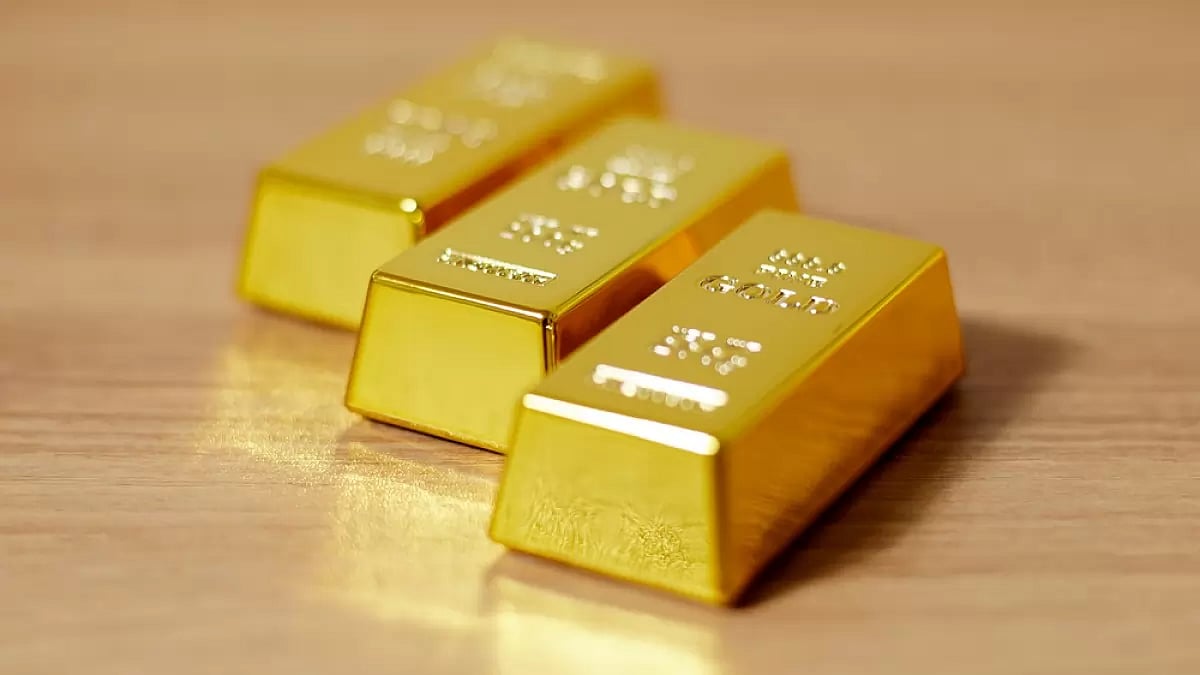 Gold ETFs hold actual physical gold as their portfolio assets.