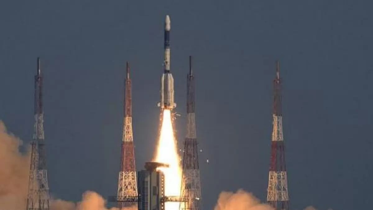 ISRO to launch 36 satellites tomorrow on board he reconfigured LVM3-M2 launch vehicle.