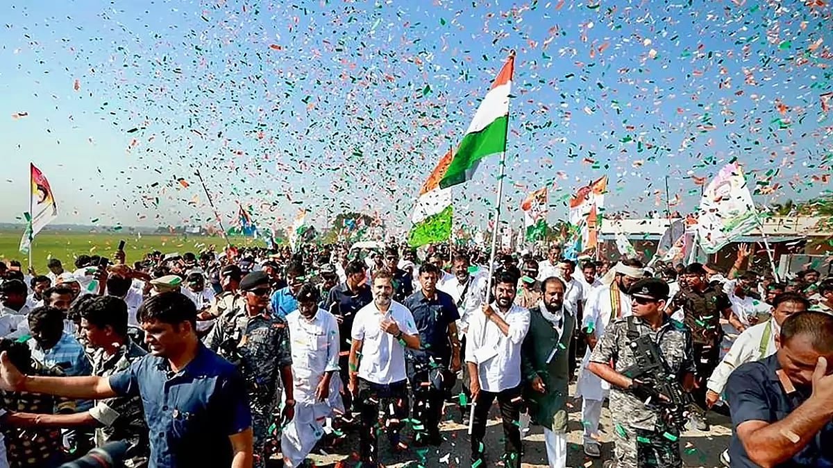 Bharat Jodo Yatra in Telangana 