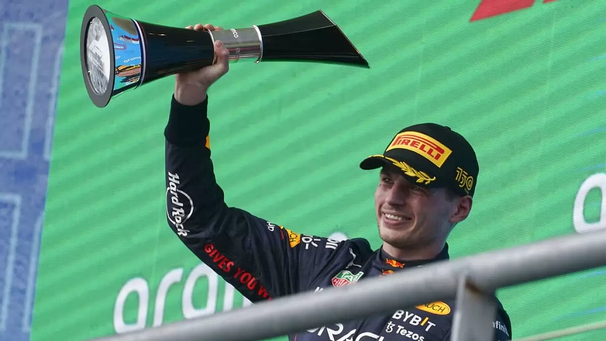 Max Verstappen's win sealed the Constructors' Championship for Red Bull.