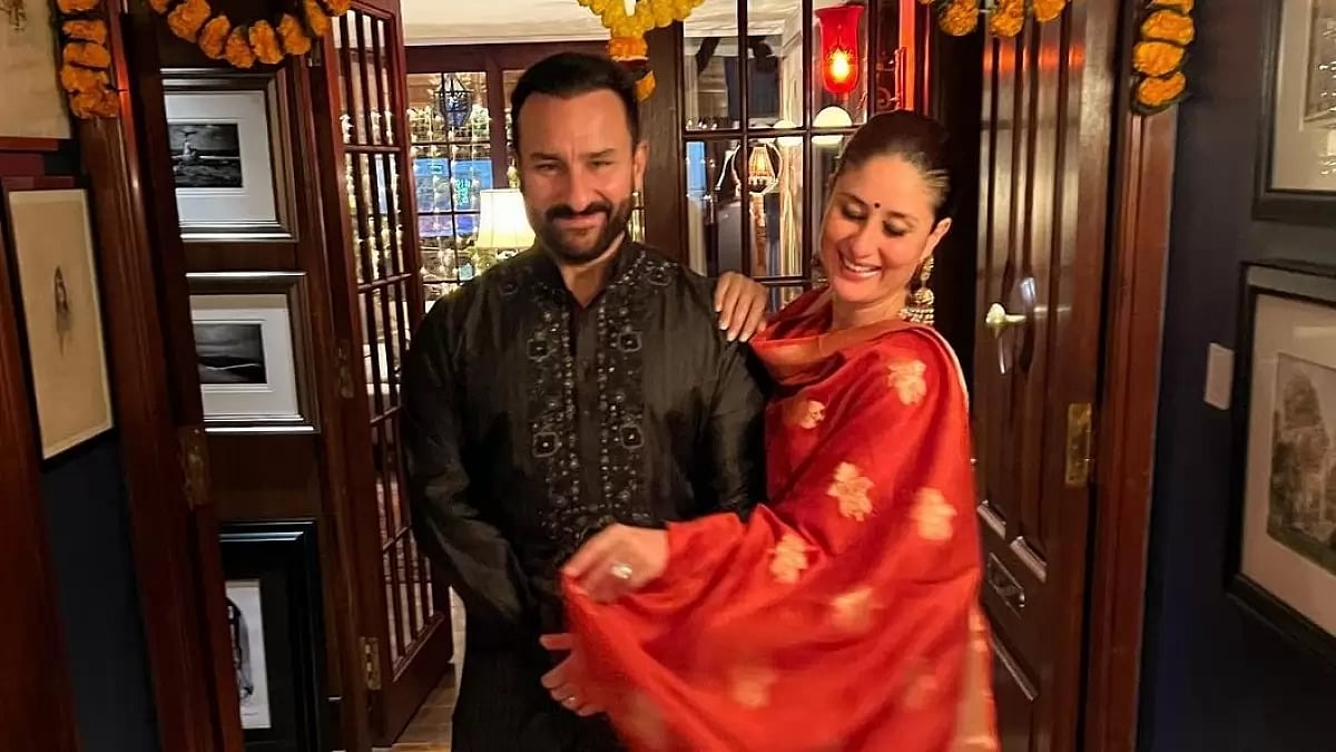 Kareena Kapoor Khan and Saif Ali Khan 