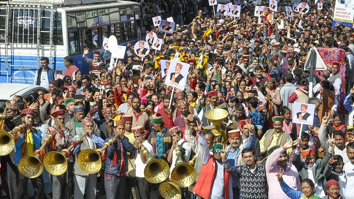 File photo : Himachal Pradesh polls
